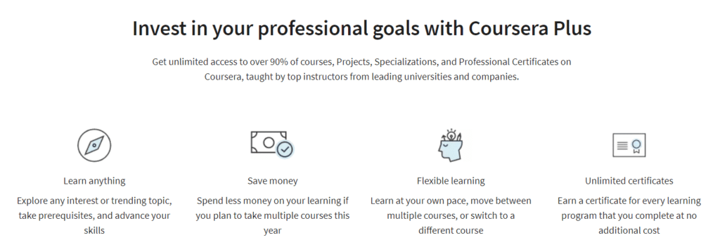 Coursera Plus Data Science Bootcamp