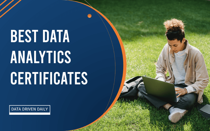 best data analytics certificates