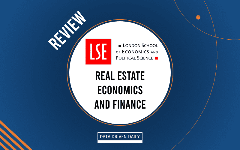 
LSE Real Estate Economics and Finance Review