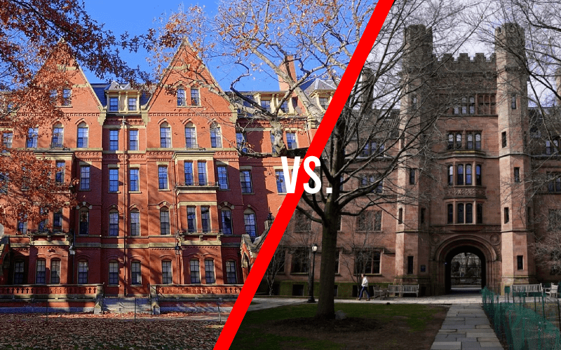 Harvard Vs. Yale Building Comparison