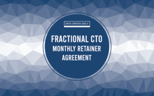 Fractional CTO monthly retainer agreement