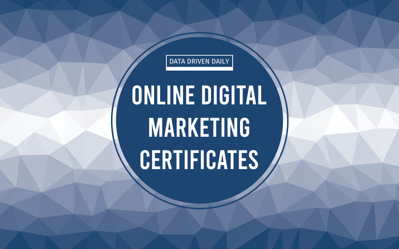 Best Online Digital Marketing Certificates